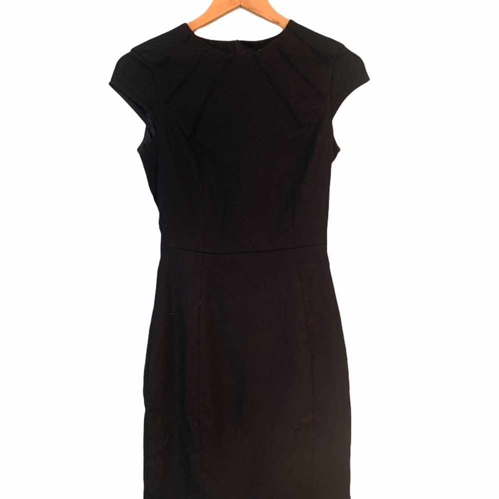 Black cocktail dress
